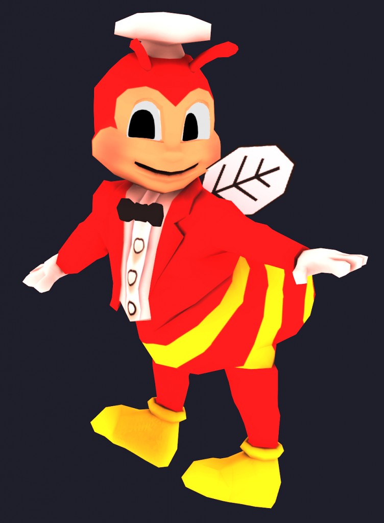 Jollibee Lowpoly preview image 1